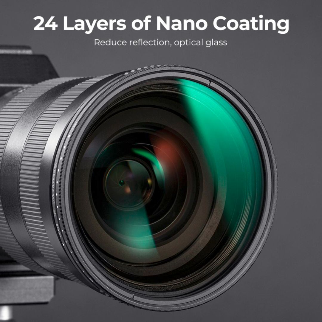 K&F Concept 55mm Variable ND Filter ND3-ND1000 (1.5-10 Stops) KF01.1832 - 6